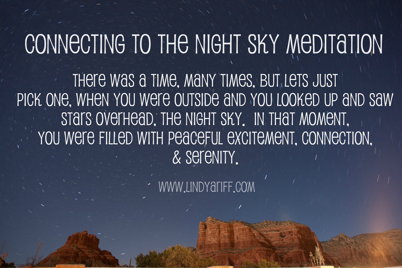 Connecting to the Night Sky