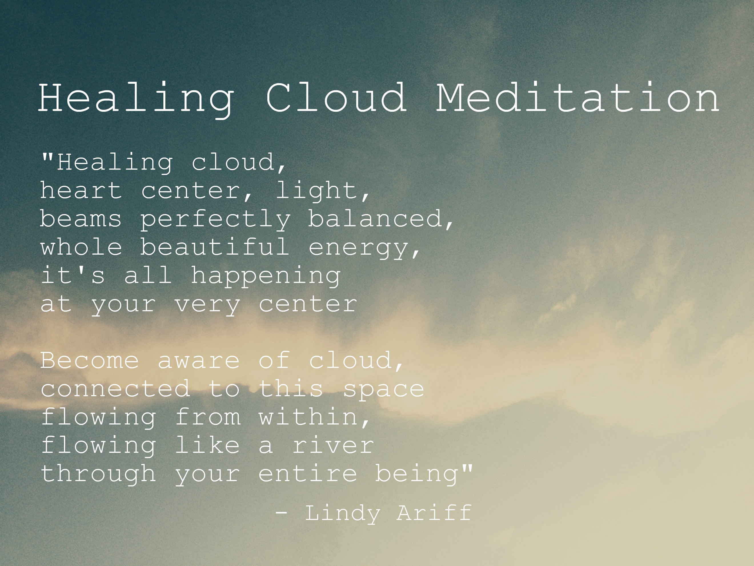Healing Cloud Meditation