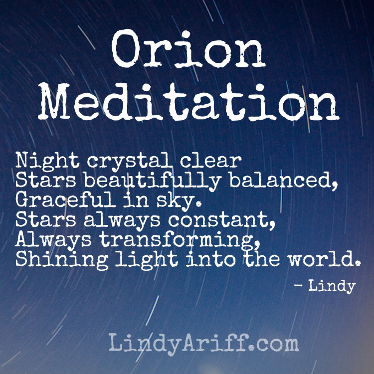 Orion Meditation